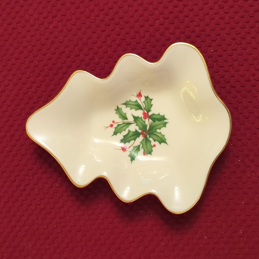 Lenox Fine China Holiday Tree Dish